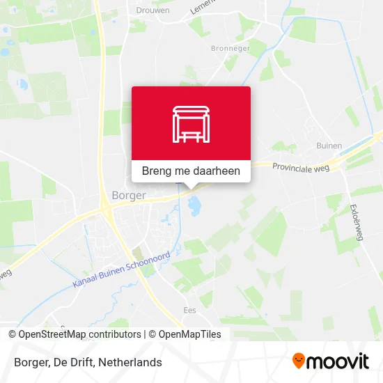 Borger, De Drift kaart