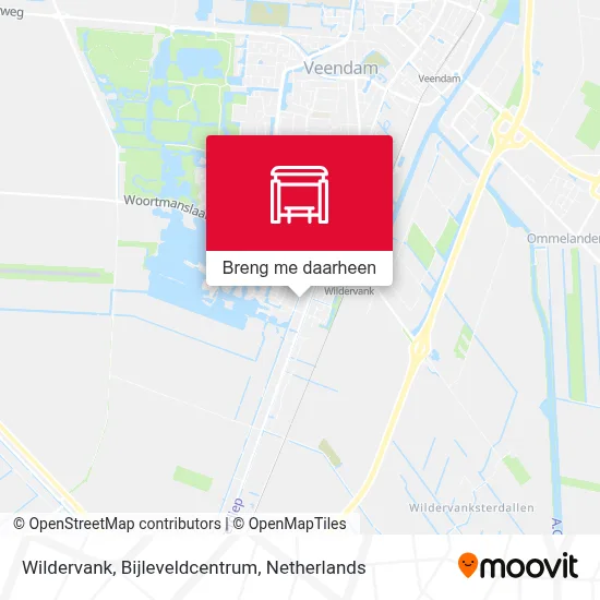 Wildervank, Bijleveldcentrum kaart