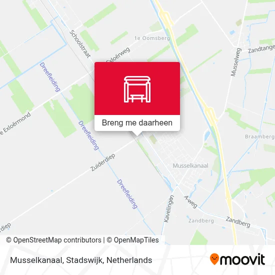 Musselkanaal, Stadswijk kaart