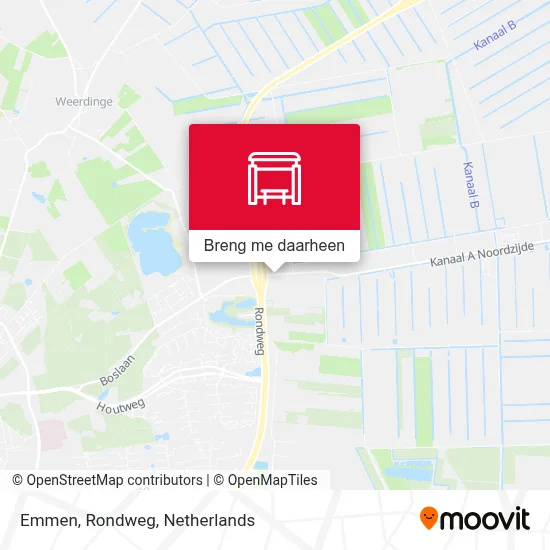 Emmen, Rondweg kaart