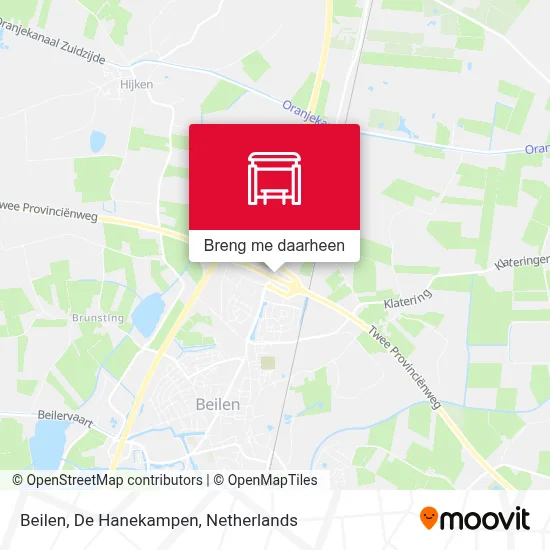 Beilen, De Hanekampen kaart