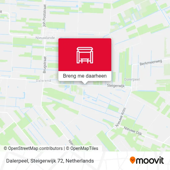 Dalerpeel, Steigerwijk 72 kaart
