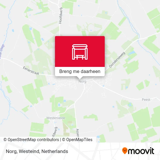 Norg, Westeind kaart
