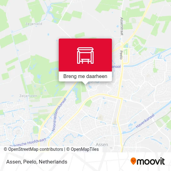 Assen, Peelo kaart