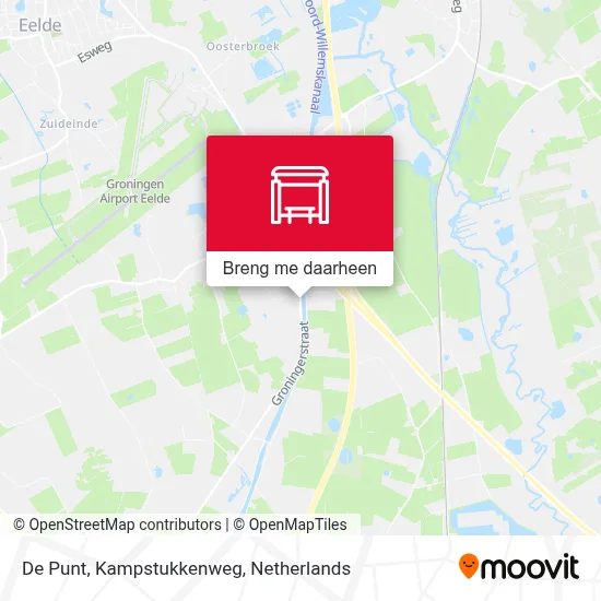 De Punt, Kampstukkenweg kaart