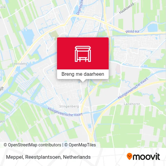 Meppel, Reestplantsoen kaart