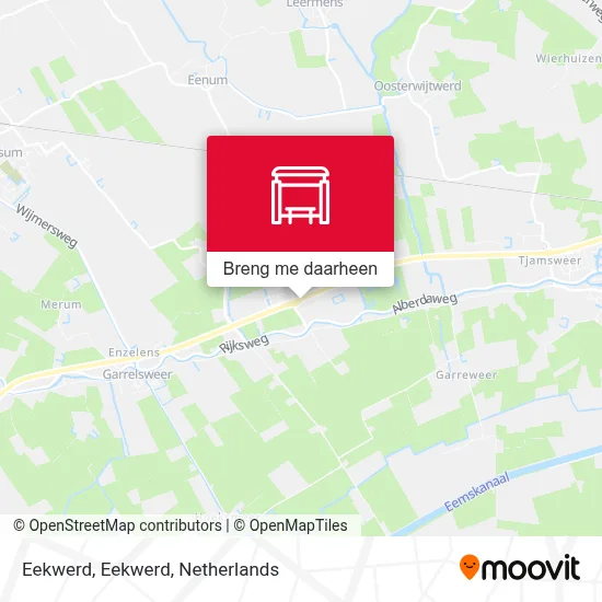 Eekwerd, Eekwerd kaart