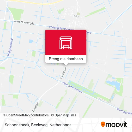 Schoonebeek, Beekweg kaart