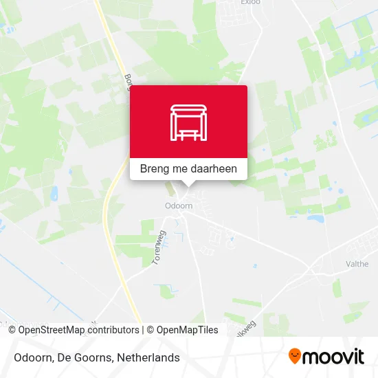 Odoorn, De Goorns kaart