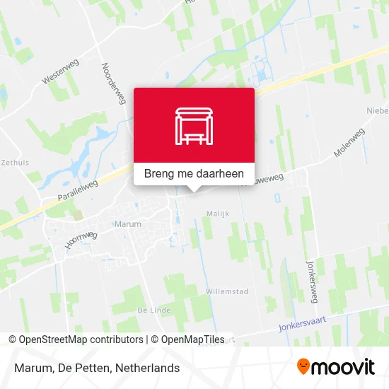 Marum, De Petten kaart