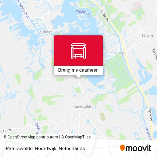 Paterswolde, Noordwijk kaart