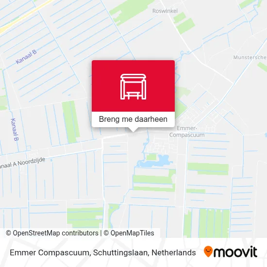 Emmer Compascuum, Schuttingslaan kaart