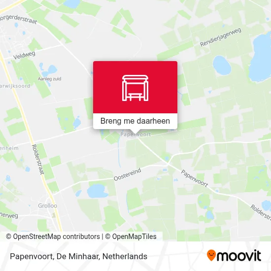 Papenvoort, De Minhaar kaart