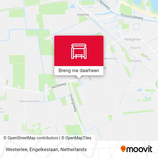 Westerlee, Engelkeslaan kaart