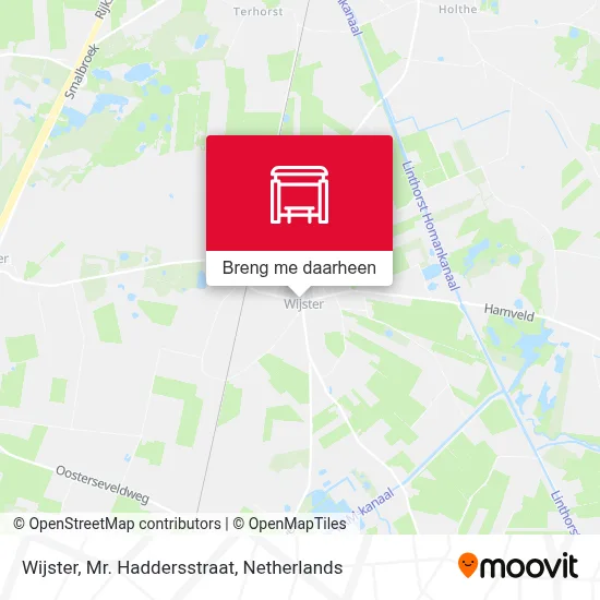 Wijster, Mr. Haddersstraat kaart