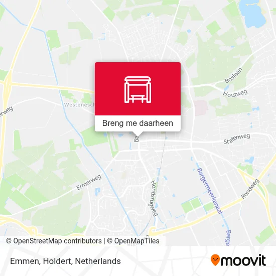 Emmen, Holdert kaart