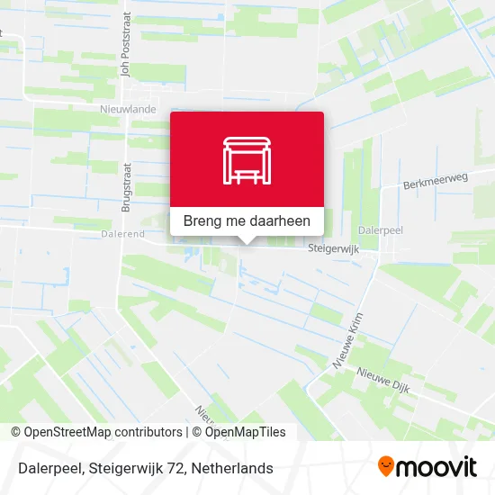 Dalerpeel, Steigerwijk 72 kaart