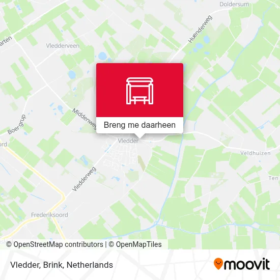 Vledder, Brink kaart