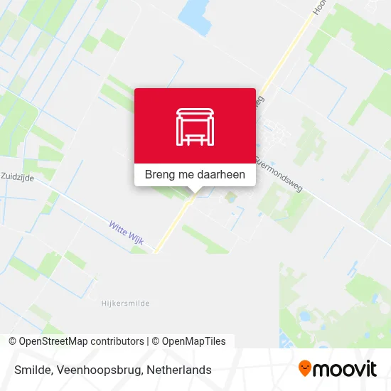 Smilde, Veenhoopsbrug kaart