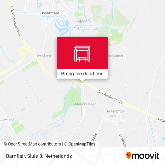 Barnflair, Sluis 8 kaart
