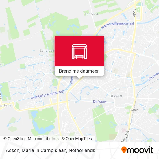 Assen, Maria In Campislaan kaart