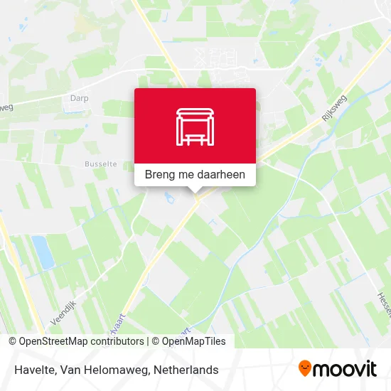 Havelte, Van Helomaweg kaart