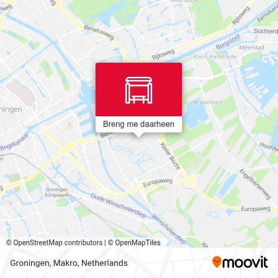 Groningen, Makro kaart
