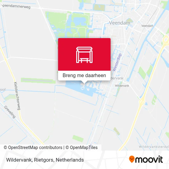Wildervank, Rietgors kaart