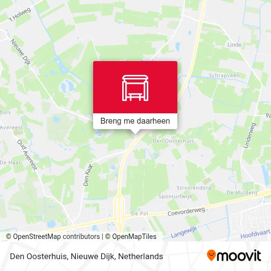 Den Oosterhuis, Nieuwe Dijk kaart