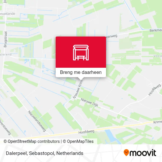Dalerpeel, Sebastopol kaart