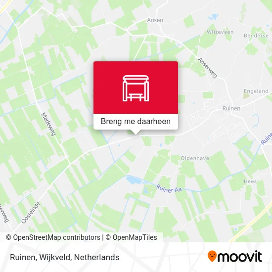 Ruinen, Wijkveld kaart
