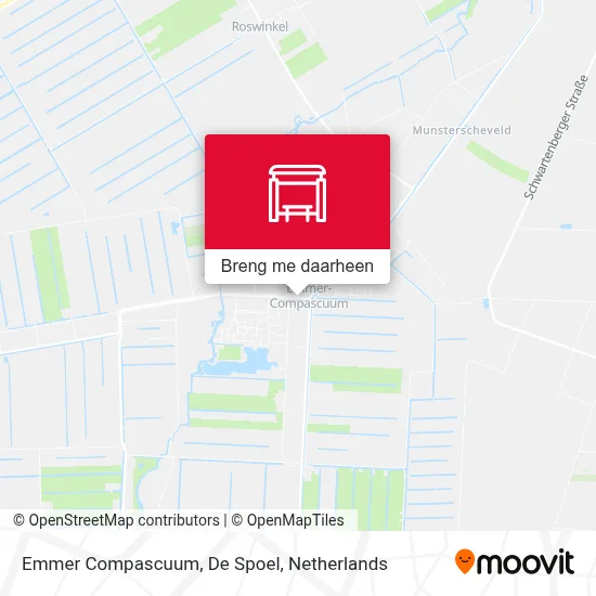 Emmer Compascuum, De Spoel kaart
