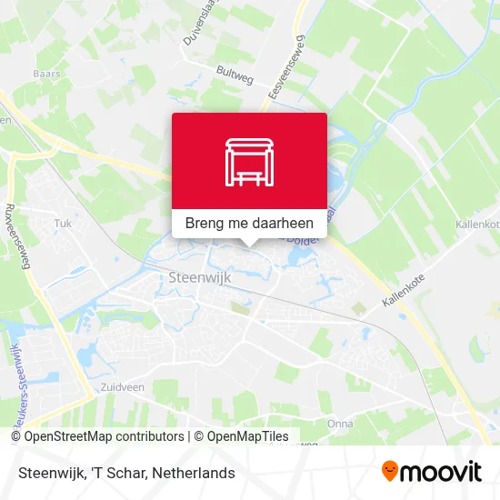 Steenwijk, 'T Schar kaart