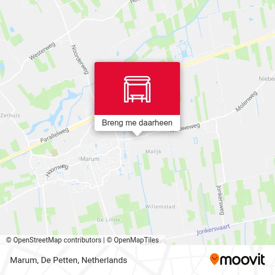 Marum, De Petten kaart