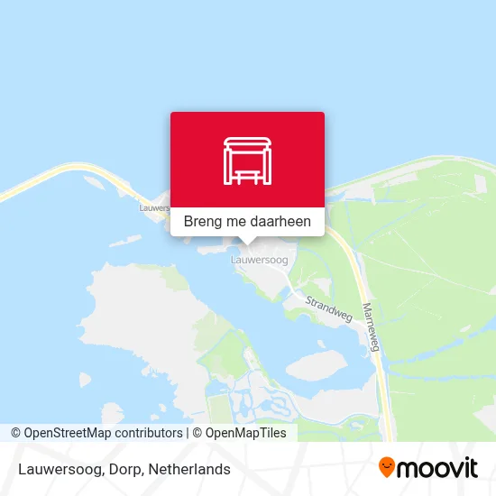 Lauwersoog, Dorp kaart