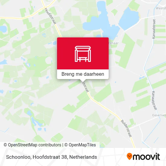 Schoonloo, Hoofdstraat 38 kaart
