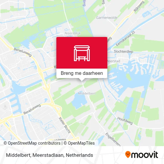 Middelbert, Meerstadlaan kaart