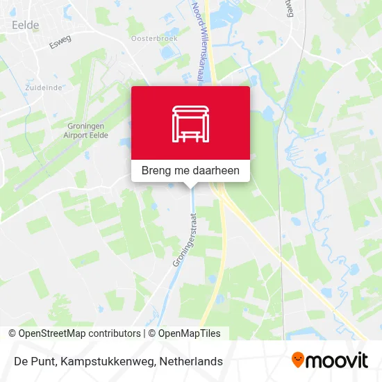 De Punt, Kampstukkenweg kaart