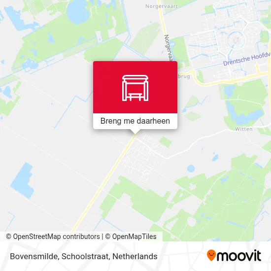 Bovensmilde, Schoolstraat kaart