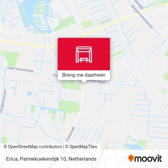 Erica, Pannekoekendijk 10 kaart