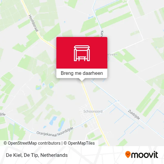 De Kiel, De Tip kaart