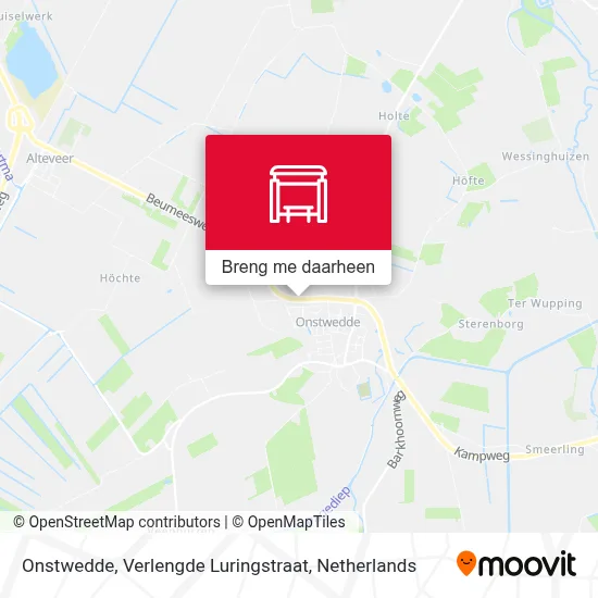 Onstwedde, Verlengde Luringstraat kaart