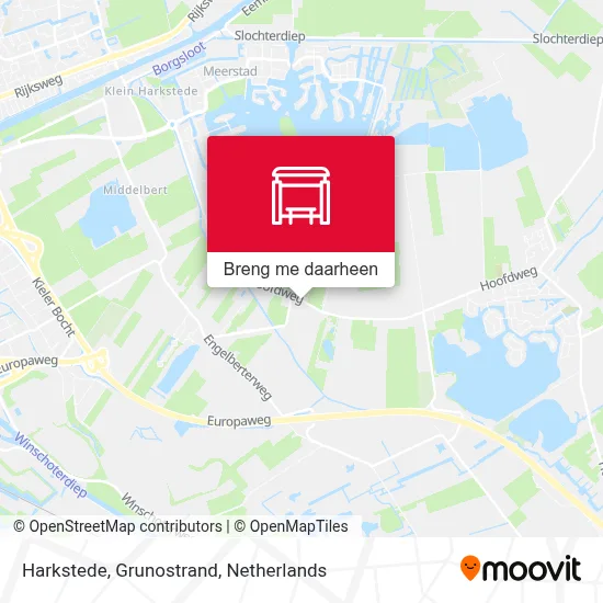 Harkstede, Grunostrand kaart