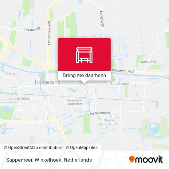 Sappemeer, Winkelhoek kaart