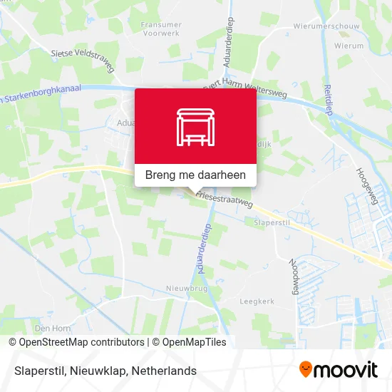 Slaperstil, Nieuwklap kaart