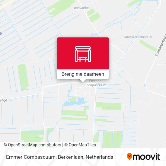 Emmer Compascuum, Berkenlaan kaart
