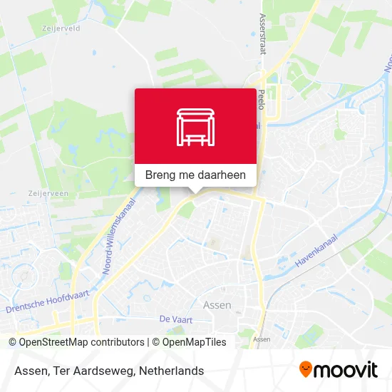 Assen, Ter Aardseweg kaart