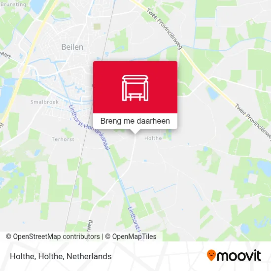 Holthe, Holthe kaart