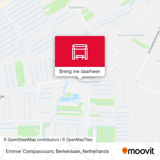 Emmer Compascuum, Berkenlaan kaart