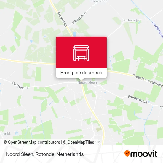 Noord Sleen, Rotonde kaart